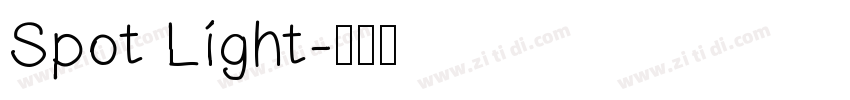 Spot Light字体转换